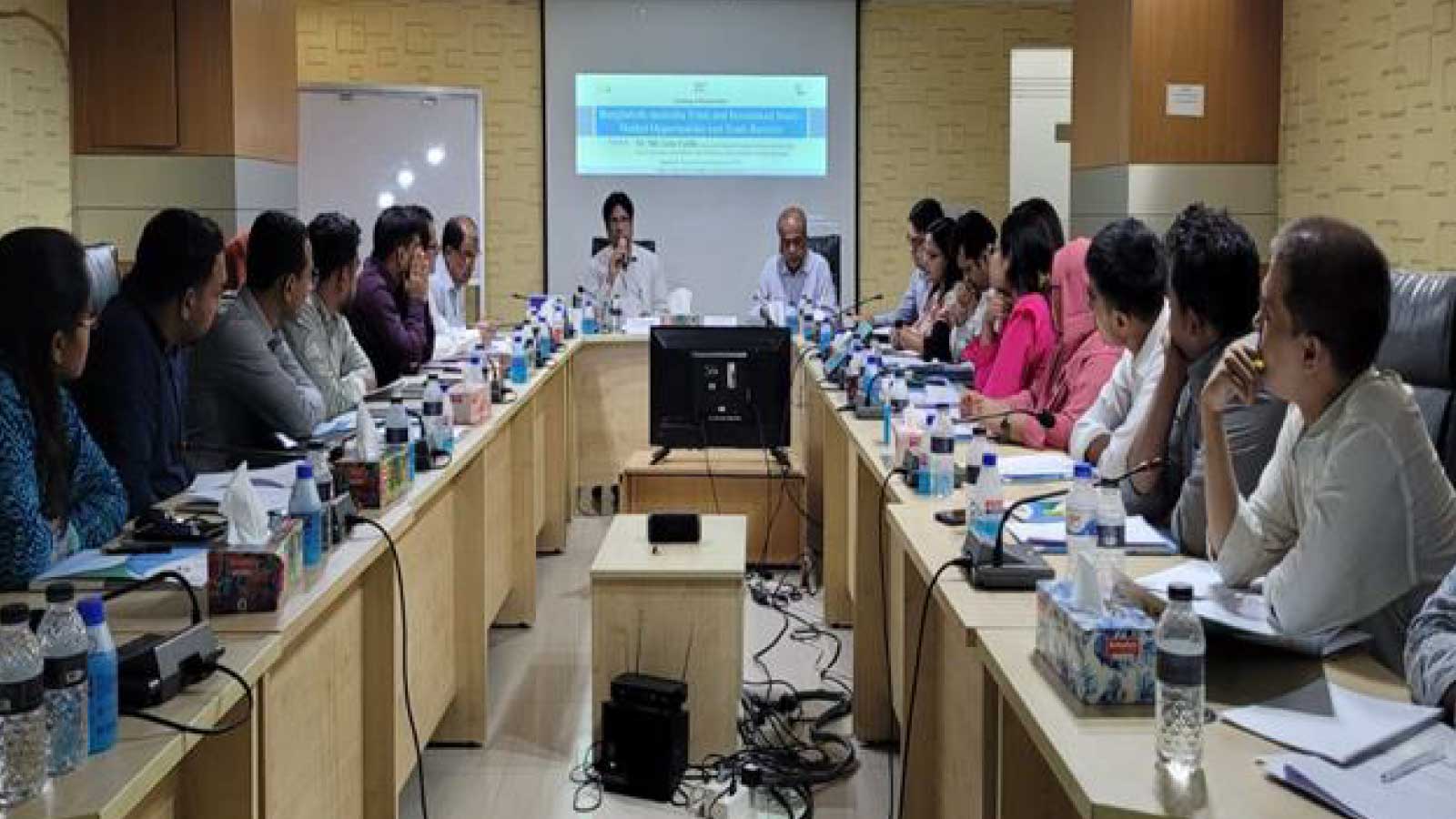 Training of the enumerators on “Bangladesh- Australia Trade and Investment Study” held