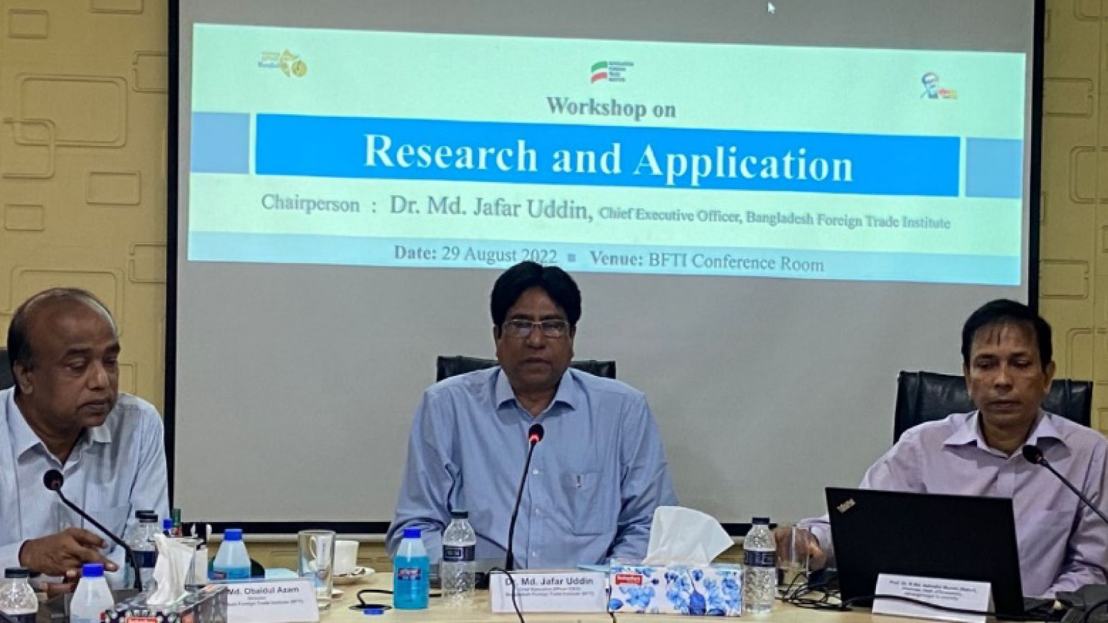 BFTI organized a workshop on research and application